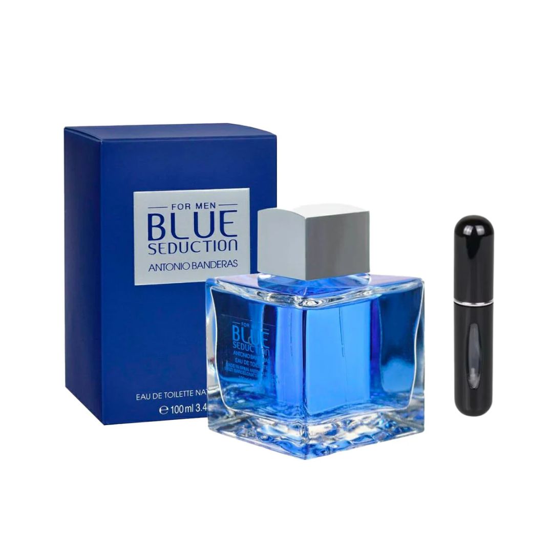PERFUME BLUE SEDUCTION + PERFUMERO